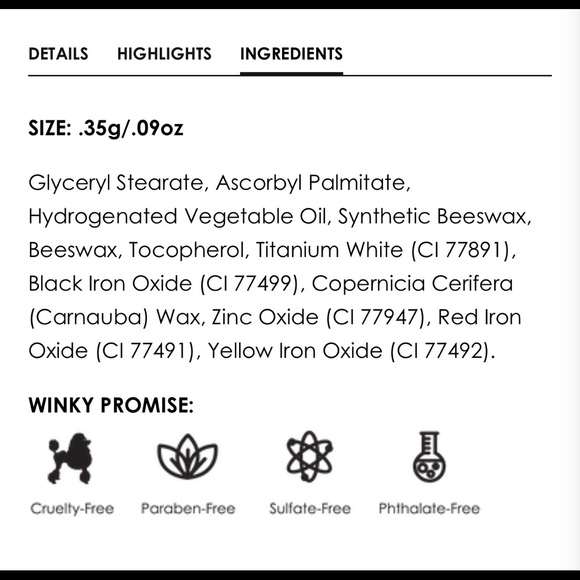 🕶HP🕶 Winky Lux Eyebrow Pencil - Picture 5 of 6